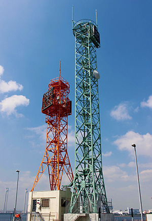 扇島パワー レーダー用 40m鉄塔